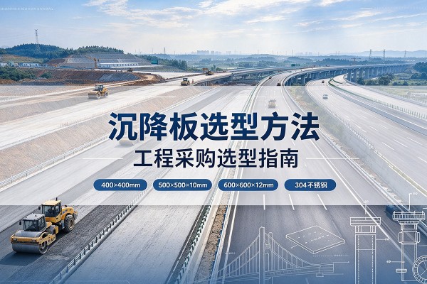 永安沉降板选择方法