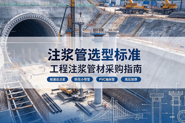 永安注浆管选型标准