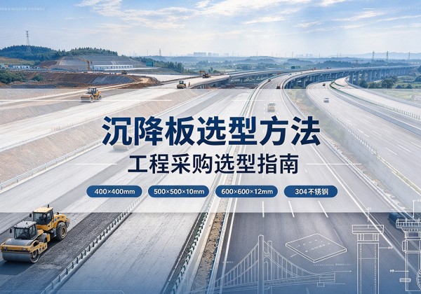 永安沉降板选择方法