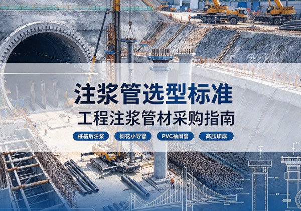 永安注浆管选型标准